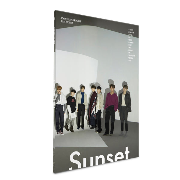 SEVENTEEN SPECIAL ALBUM 'DIRECTOR'S CUT' (RE-RELEASE) SUNSET VERSION COVER