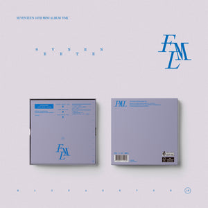 SEVENTEEN 10TH MINI ALBUM 'FML' (DELUXE) COVER