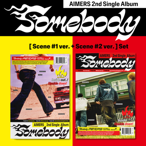 AIMERS 2ND SINGLE ALBUM 'SOMEBODY' SET COVER