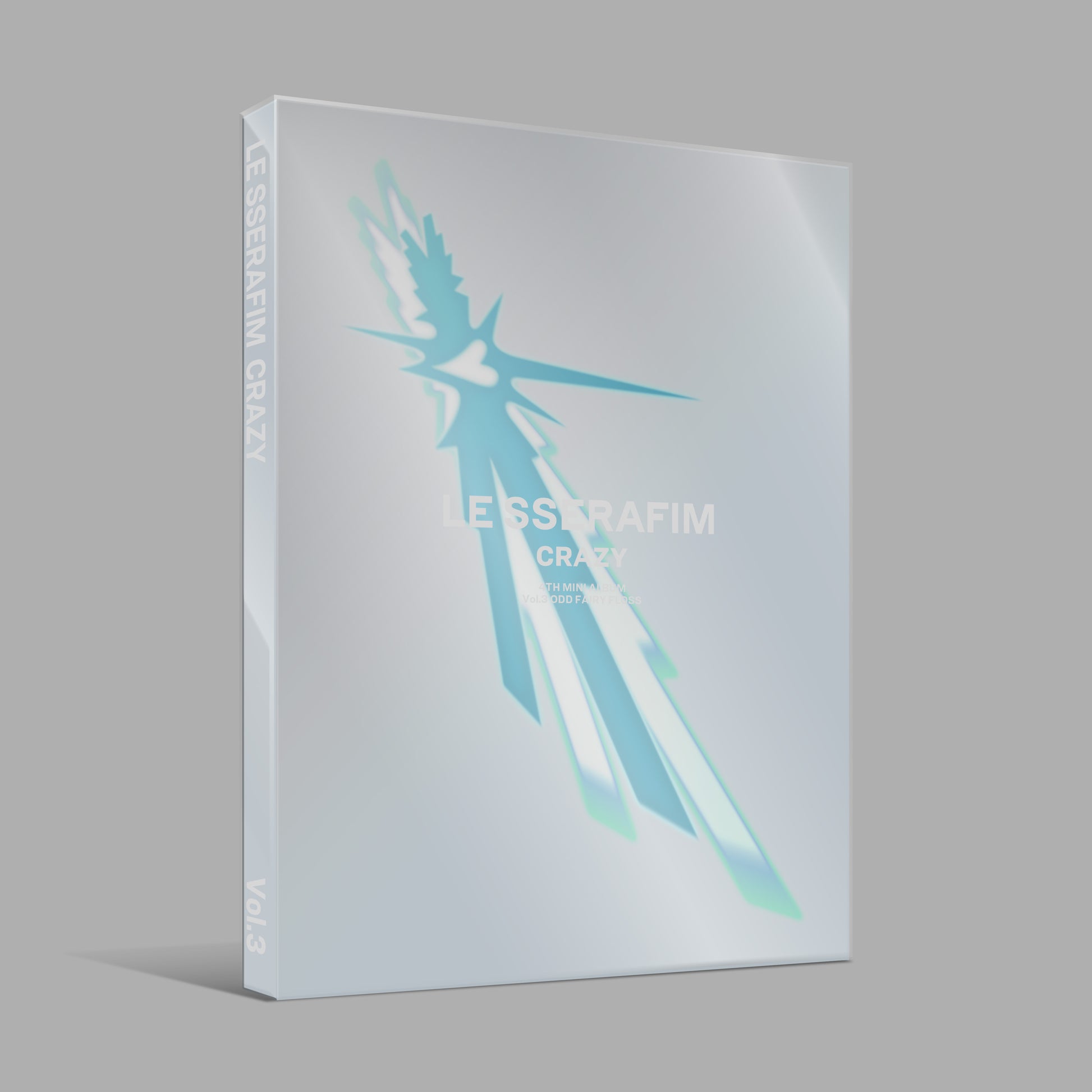 LE SSERAFIM 4TH MINI ALBUM 'CRAZY' VOL.3 VERSION COVER