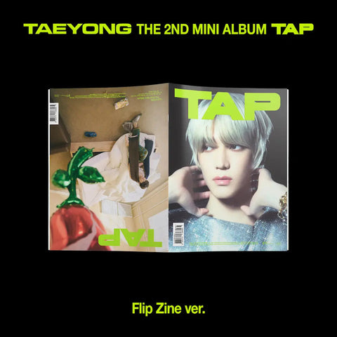 TAEYONG 2ND MINI ALBUM 'TAP' (FLIP ZINE) COVER