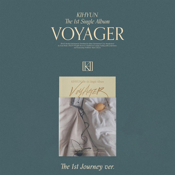 KIHYUN (MONSTA X) 1ST SINGLE ALBUM 'VOYAGER' THE 1ST JOURNEY VERSION COVER