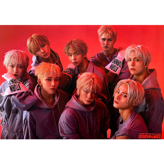 8TURN 3RD MINI ALBUM 'STUNNING' POSTER ONLY THE NEW VERSION COVER