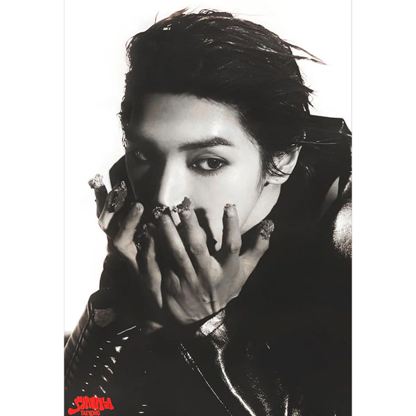TAEYONG 1ST ALBUM 'SHALALA' POSTER ONLY THORN A VERSION COVER