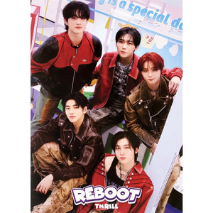 DKZ 2ND MINI ALBUM 'REBOOT' POSTER ONLY THRILL VERSION COVER