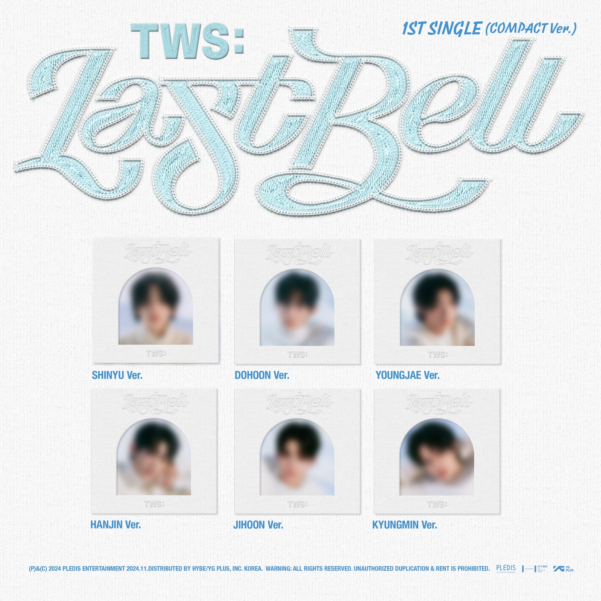 TWS 1ST SINGLE ALBUM 'LAST BELL' (COMPACT) COVER