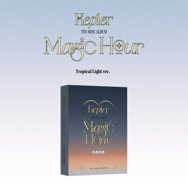 KEP1ER 5TH MINI ALBUM 'MAGIC HOUR' (UNIT) TROPICAL LIGHT VERSION COVER