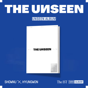 SHOWNU X HYUNGWON 1ST MINI ALBUM 'THE UNSEEN' (LIMITED) UNSEEN VERSION COVER