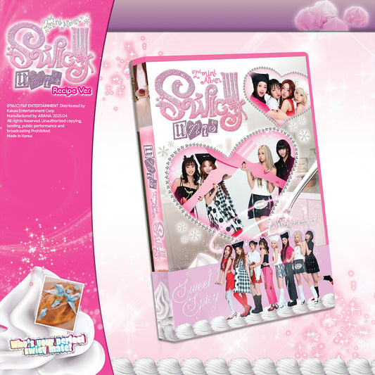 UNIS 2ND MINI ALBUM 'SWICY' (RECIPE) COVER
