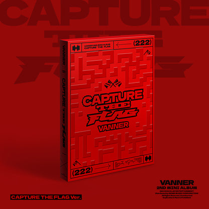 VANNER 2ND MINI ALBUM 'CAPTURE THE FLAG' CAPTURE THE FLAG VERSION COVER