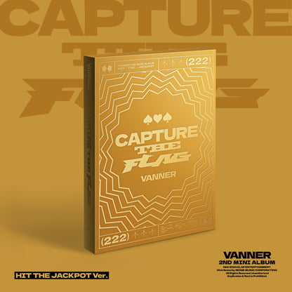 VANNER 2ND MINI ALBUM 'CAPTURE THE FLAG' HIT THE JACKPOT VERSION COVER