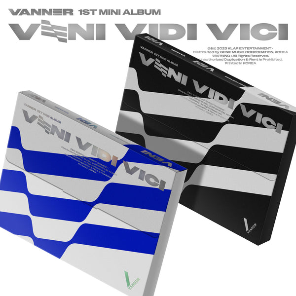 VANNER 1ST MINI ALBUM 'VENI VIDI VICI' SET COVER