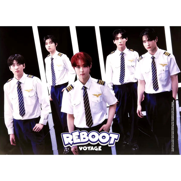 DKZ 2ND MINI ALBUM 'REBOOT' POSTER ONLY VOYAGE VERSION COVER
