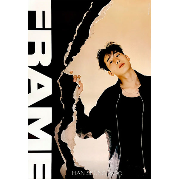 HAN SEUNG WOO 3RD MINI ALBUM 'FRAME' POSTER ONLY WATCH VERSION COVER