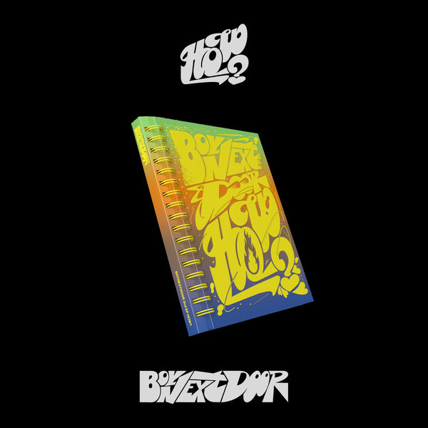 BOYNEXTDOOR 2ND EP ALBUM 'HOW?' WIND VERSION COVER