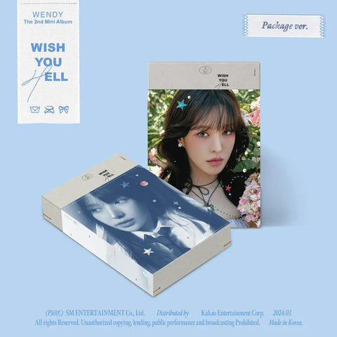 WENDY 2ND MINI ALBUM 'WISH YOU HELL' (PACKAGE) COVER