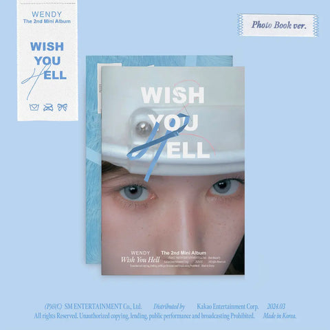 WENDY 2ND MINI ALBUM 'WISH YOU HELL' COVER