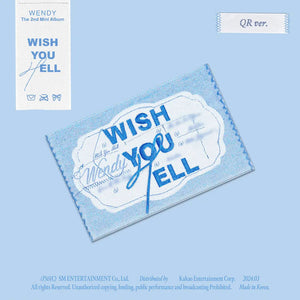 WENDY 2ND MINI ALBUM 'WISH YOU HELL' (QR) COVER