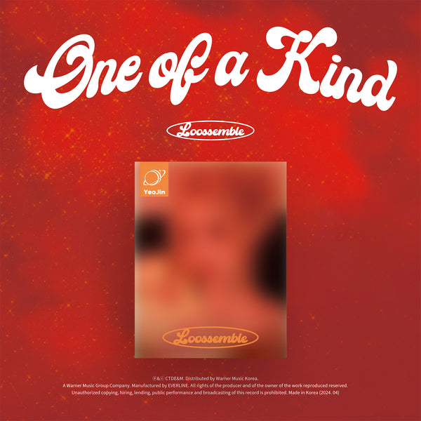 LOOSSEMBLE 2ND MINI ALBUM 'ONE OF A KIND' (EVER MUSIC ALBUM) YEOJIN VERSION COVER