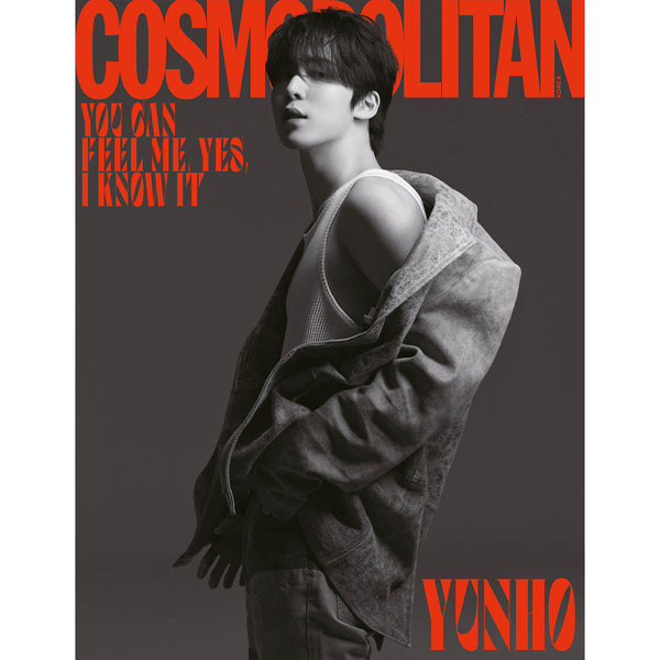 COSMOPOLITAN 'AUGUST 2023 - ATEEZ' YUNHO VERSION COVER