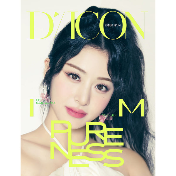 LE SSERAFIM DICON 'ISSUE N°14 : LE SSERAFI'M PURENESS' (B TYPE) YUNJIN VERSION COVER