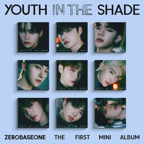 ZEROBASEONE 1ST MINI ALBUM 'YOUTH IN THE SHADE' (DIGIPACK) SET COVER