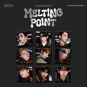 ZEROBASEONE (ZB1) 2ND MINI ALBUM 'MELTING POINT' (DIGIPACK) SET COVER