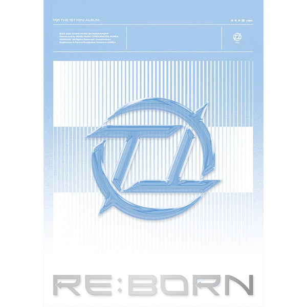 TO1 1ST MINI ALBUM 'RE:BORN' B VERSION COVER