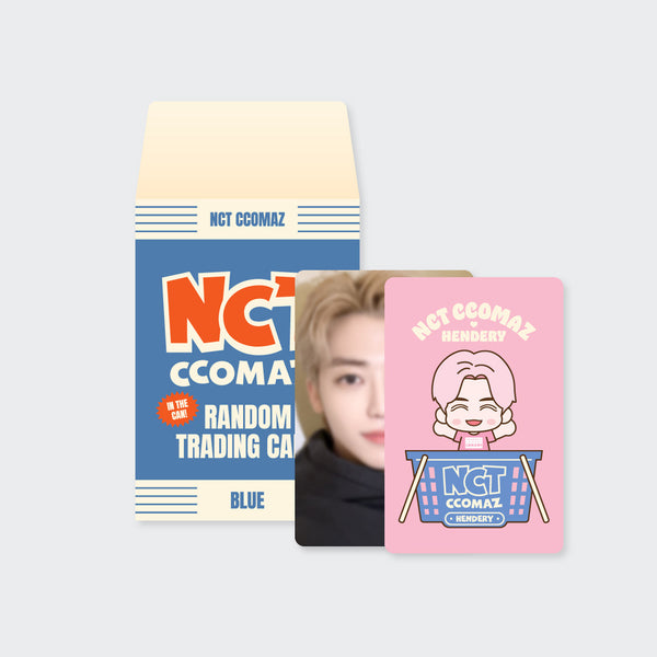 NCT TRADING CARD SET 'NCT CCOMAZ GROCERY STORE MD' BLUE VERSION COVER