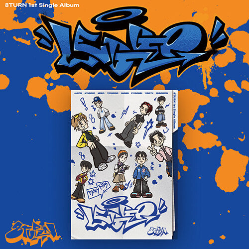 8TURN 1ST SINGLE ALBUM 'LEGGO' COVER