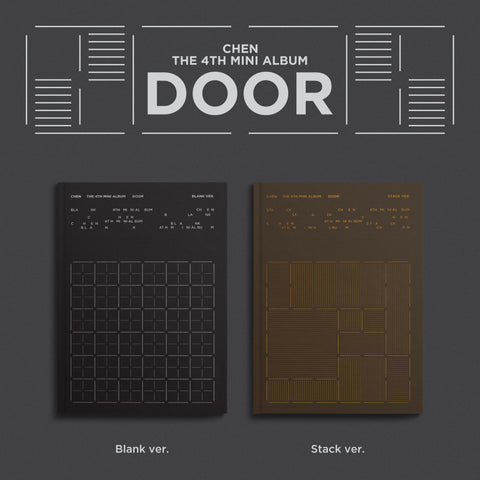 CHEN 4TH MINI ALBUM 'DOOR' SET COVER