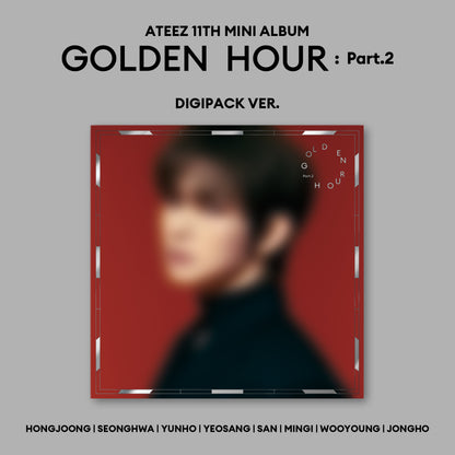 ATEEZ 11TH MINI ALBUM 'GOLDEN HOUR : PART.2' (DIGIPACK) YEOSANG VERSION COVER