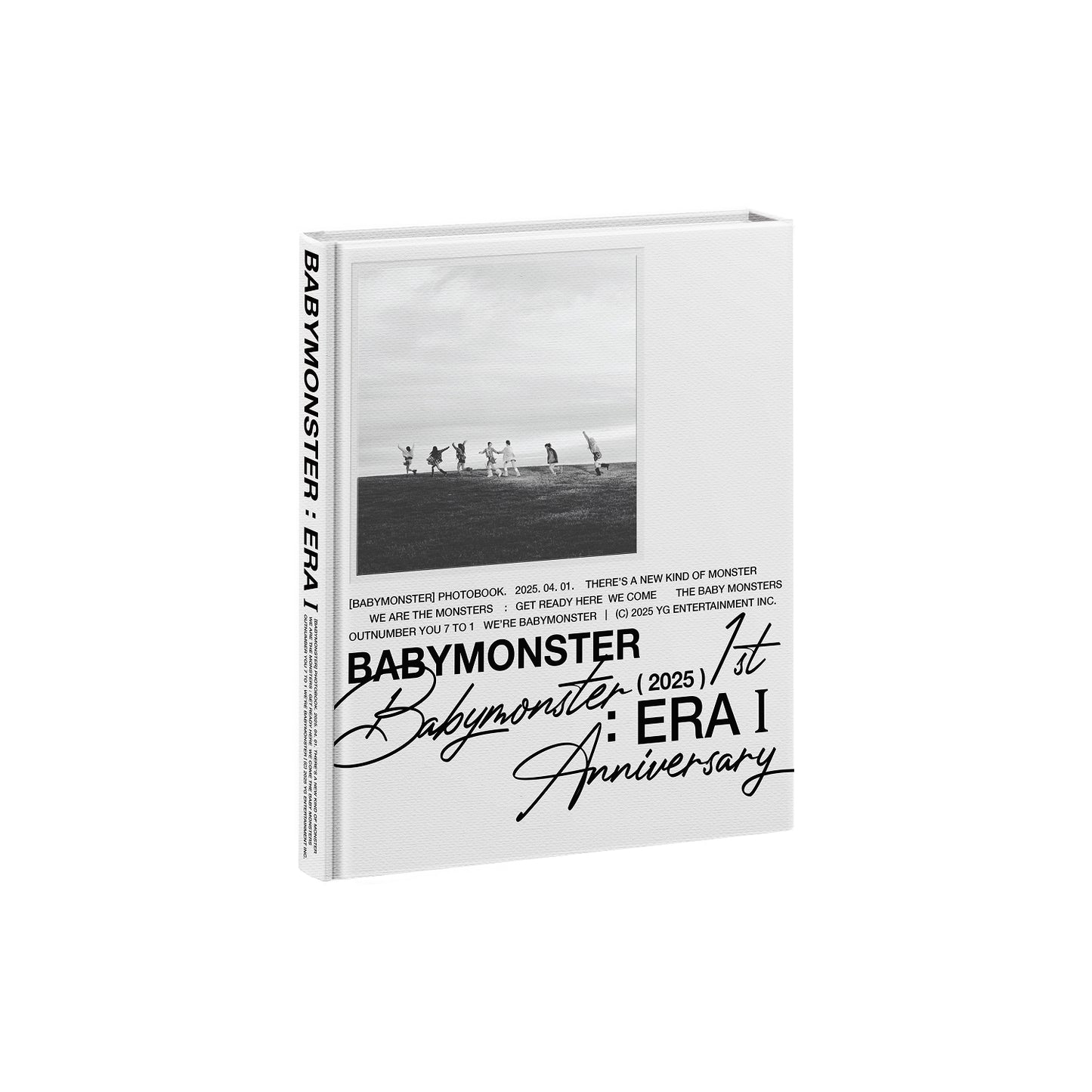 BABYMONSTER 1ST ANNIVERSARY PHOTOBOOK 'BABYMONSTER : ERA I' COVER