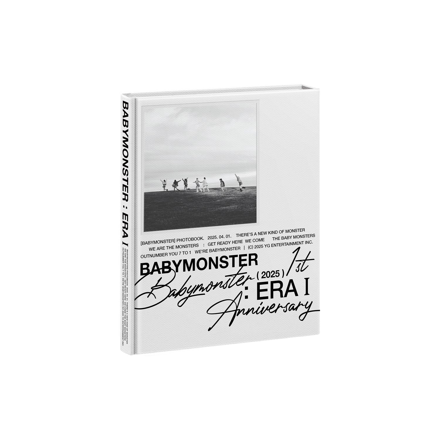 BABYMONSTER 1ST ANNIVERSARY PHOTOBOOK 'BABYMONSTER : ERA I' COVER