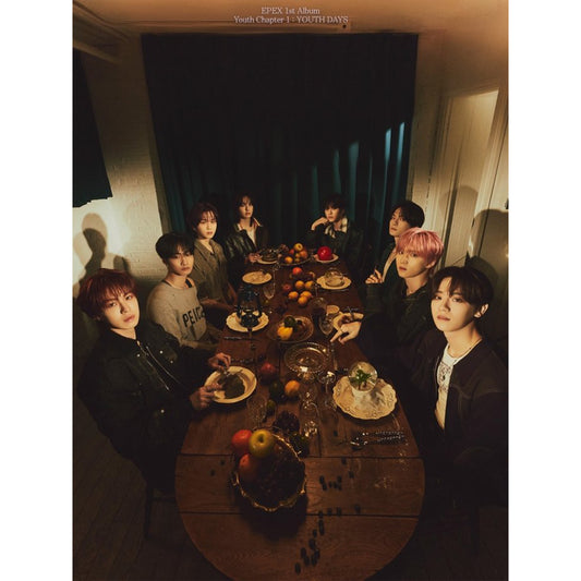 EPEX 1ST ALBUM 'YOUTH CHAPTER 1 : YOUTH DAYS' POSTER ONLY THE FIRST PIECE VERSION COVER