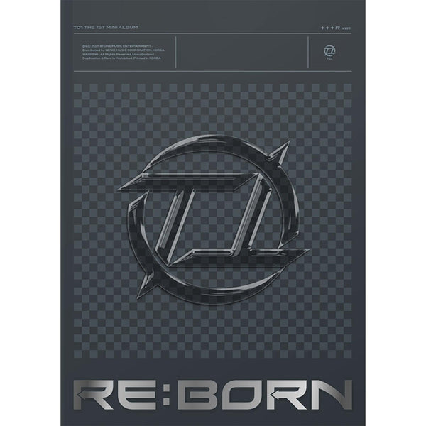 TO1 1ST MINI ALBUM 'RE:BORN' R VERSION COVER