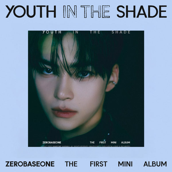 ZEROBASEONE 1ST MINI ALBUM 'YOUTH IN THE SHADE' (DIGIPACK) SUNG HAN BIN VERSION COVER