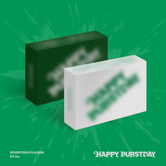 SEVENTEEN 5TH ALBUM 'HAPPY BURSTDAY' (KIHNO KIT) COVER