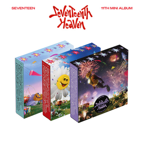 SEVENTEEN 11TH MINI ALBUM 'SEVENTEENTH HEAVEN' SET COVER