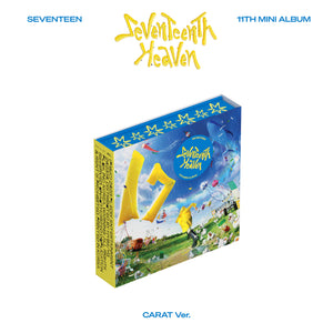 SEVENTEEN 11TH MINI ALBUM 'SEVENTEENTH HEAVEN' (CARAT) COVER