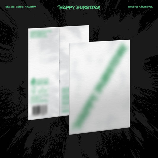 SEVENTEEN 5TH ALBUM 'HAPPY BURSTDAY' (WEVERSE) COVER
