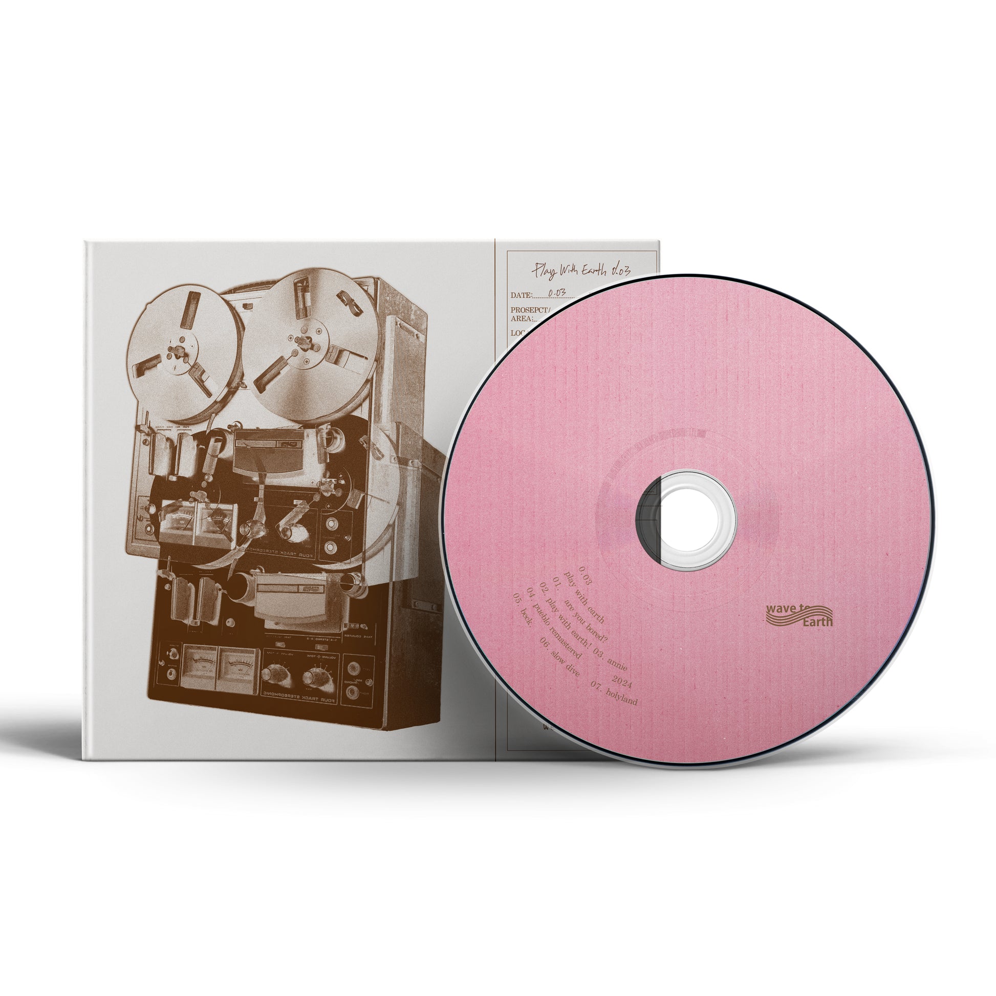 WAVE TO EARTH ALBUM 'PLAY WITH EARTH! 0.03' COVER