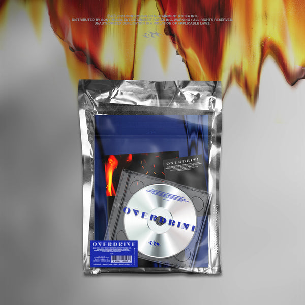 I.M EP ALBUM 'OVERDRIVE' BLUE VERSION COVER