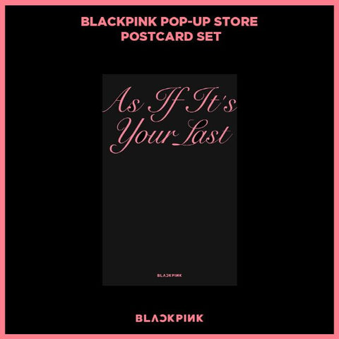 BLACKPINK POP-UP STORE POSTCARD SET (22 SHEETS)