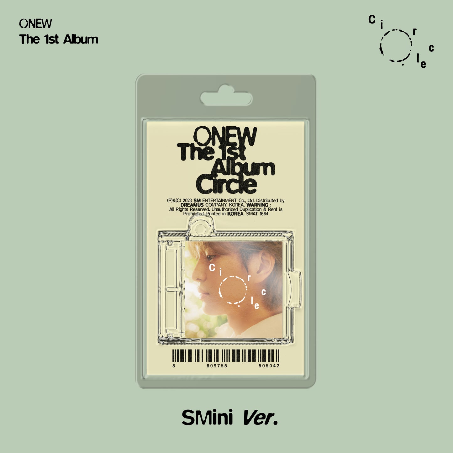 ONEW (SHINEE) 1ST ALBUM 'CIRCLE' (SMINI) COVER