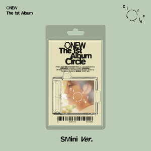 ONEW (SHINEE) 1ST ALBUM 'CIRCLE' (SMINI) COVER