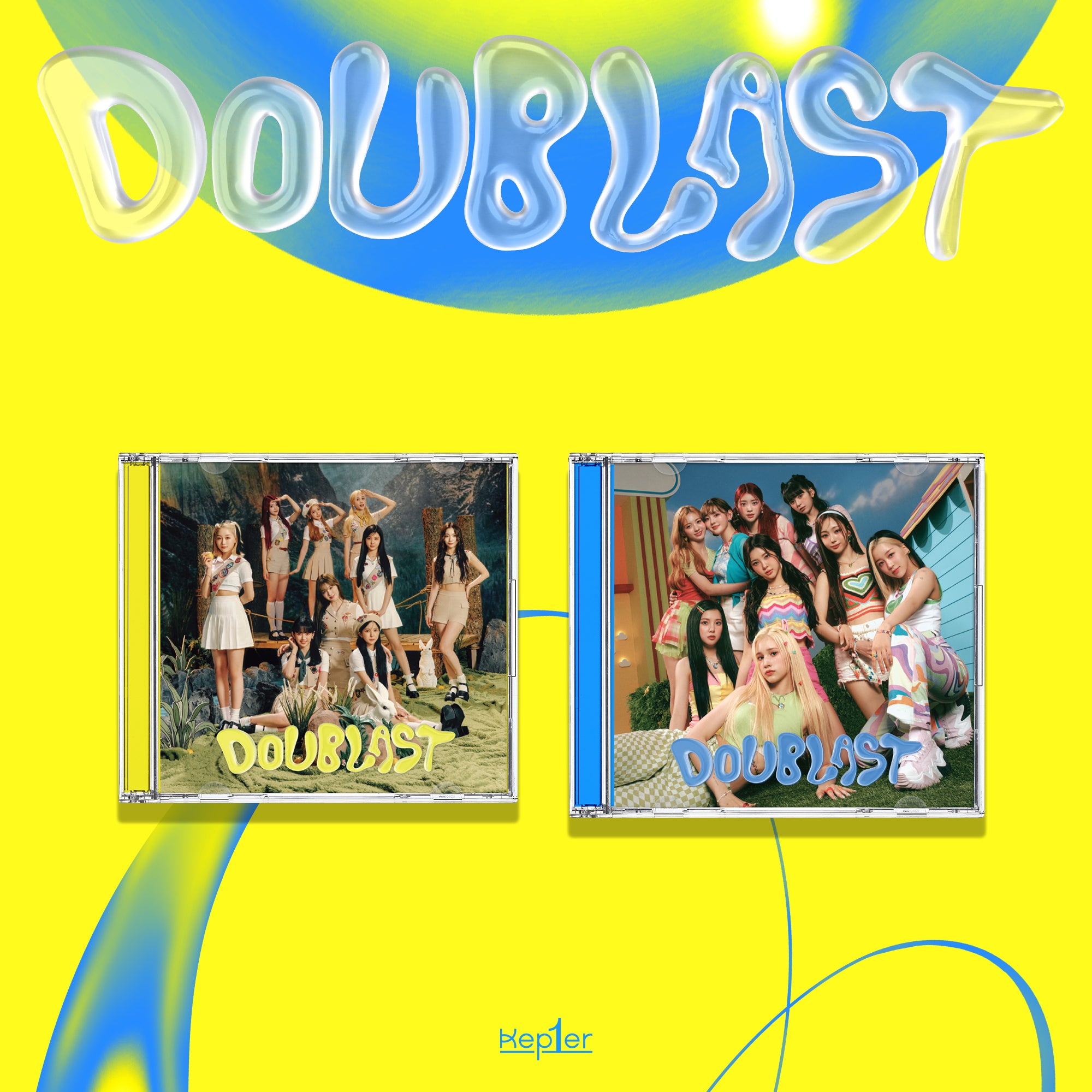 KEP1ER 2ND MINI ALBUM 'DOUBLAST' (JEWEL) COVER