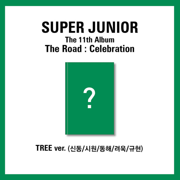 SUPER JUNIOR 11TH ALBUM 'VOL.2 THE ROAD : CELEBRATION' TREE VERSION COVER