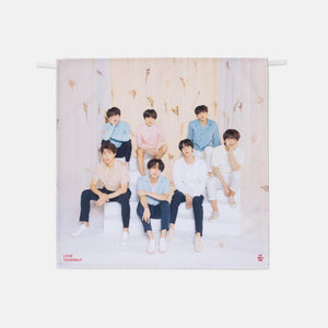 BTS 'LOVE YOURSELF OFFICIAL FABRIC POSTER'