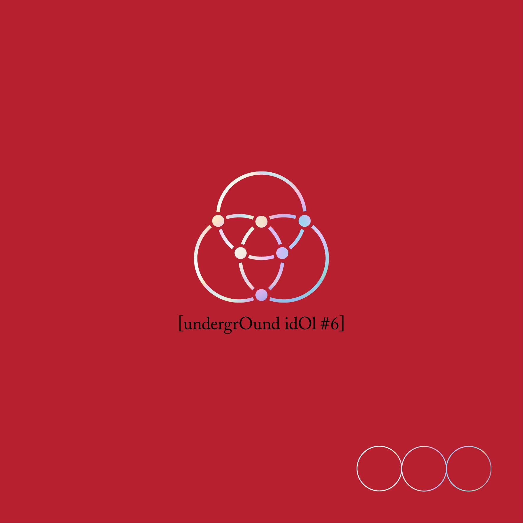 NINE (ONLYONEOF) ALBUM 'UNDERGROUND IDOL #6' COVER